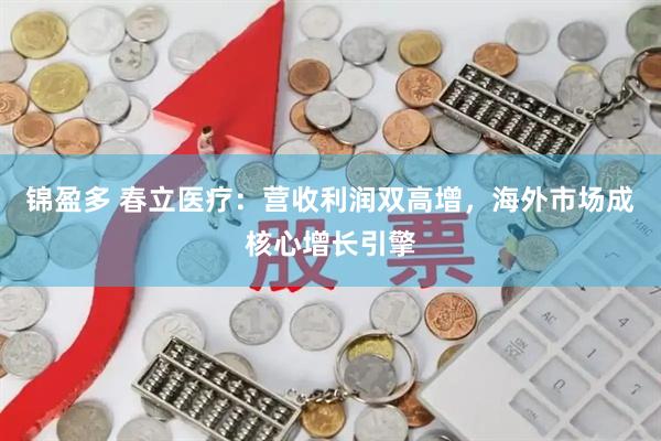 锦盈多 春立医疗：营收利润双高增，海外市场成核心增长引擎