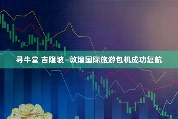 寻牛堂 吉隆坡—敦煌国际旅游包机成功复航