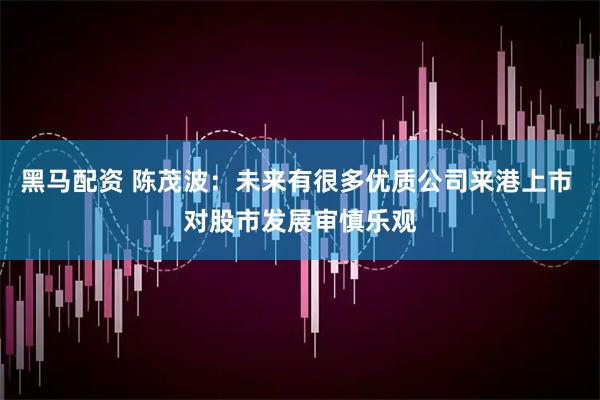 黑马配资 陈茂波：未来有很多优质公司来港上市 对股市发展审慎乐观